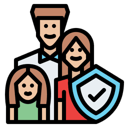 Icono del servicio de seguro de vida Icono del servicio de seguro de vida